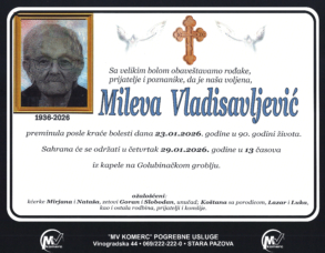 smrtovnica Mileva Vladisavljević 10+0
