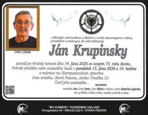 smrtovnica Jan Krupinski 20+1